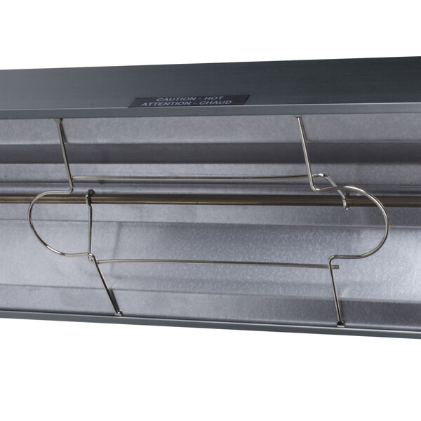 A Hatco portable food warmer with a metal heated base.