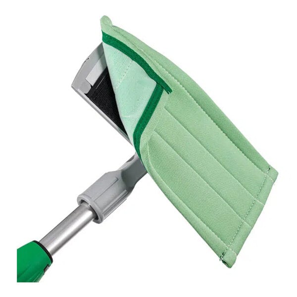Unger PHL20 10 1/2" Green Microfiber Cleaning Pad