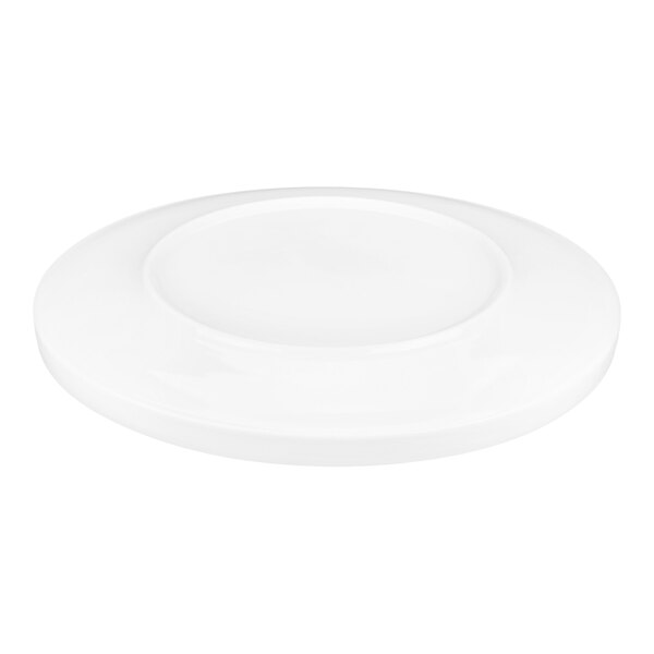 American Metalcraft Prestige 12" White Porcelain Serving Plate
