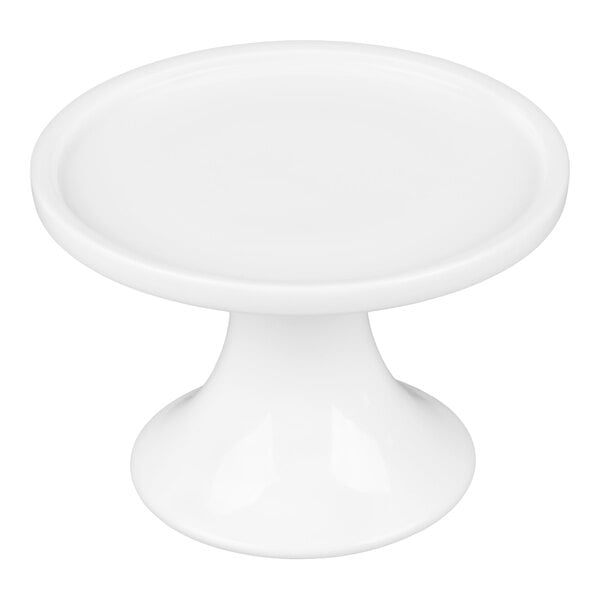 American Metalcraft Prestige PSP4 4" Porcelain Serving Stand