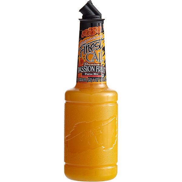 Finest Call 1 Liter Premium Passion Fruit Puree Mix