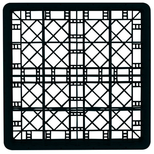 A white square with a black grid pattern.