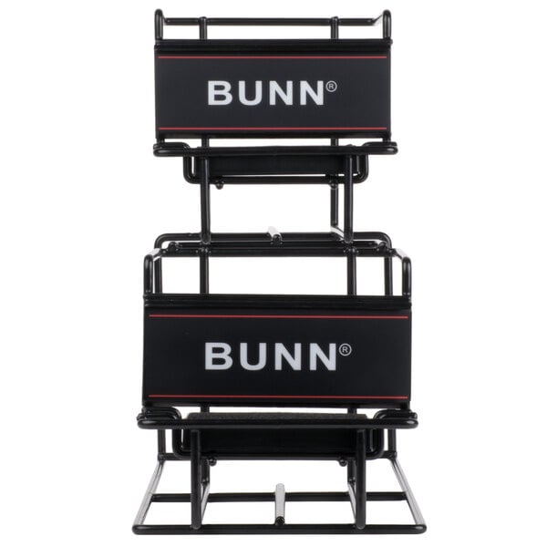 A Bunn two tier universal airpot rack.