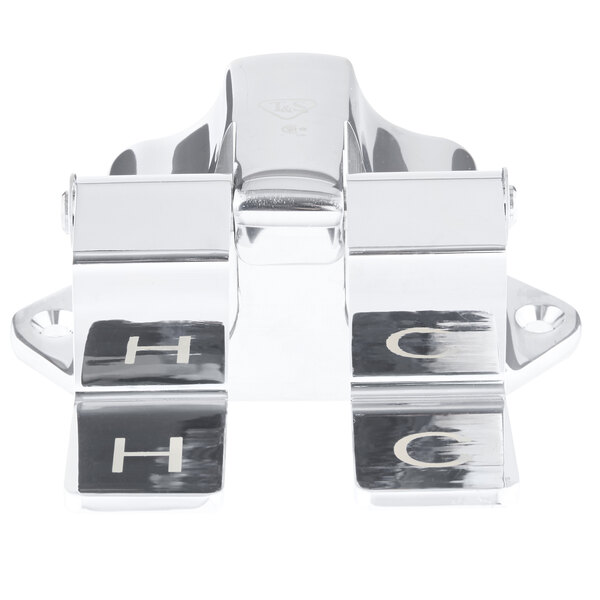 T/&S Brass B-0502 Floor Mount Double Pedal Valve