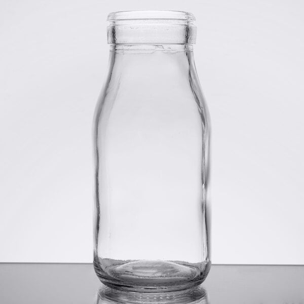 8 Oz Glass Milk Bottles Bulk Wholesale Pricing
