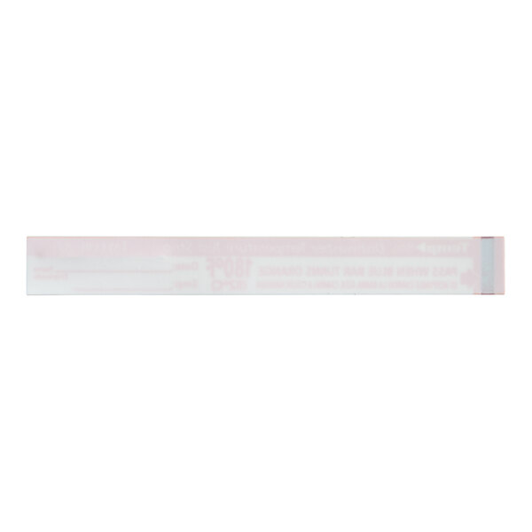 Taylor 8767J TempRite Single Use Dishwasher 180 Degrees F Test Strip - 25/Pack