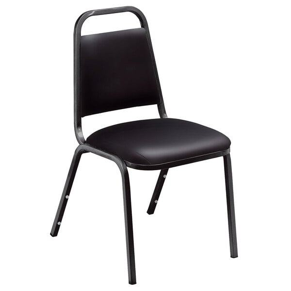 National Public Seating 9110-B Standard Style Stack Chair with 1 1/2 ...