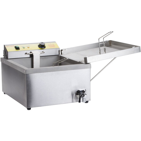 Donut Fryer Carnival King Dfc1800 25 Lb Funnel Cake Donut