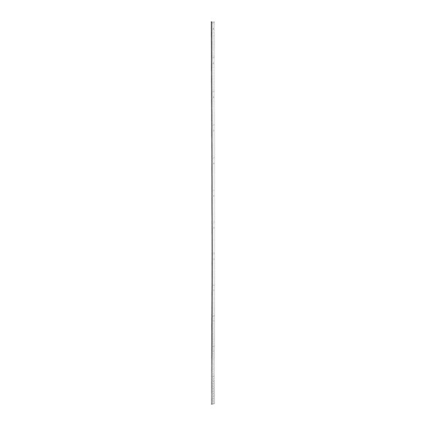 An aluminum Kason standard shelf pilaster pole.