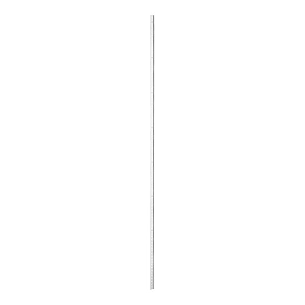 A long white metal pole.