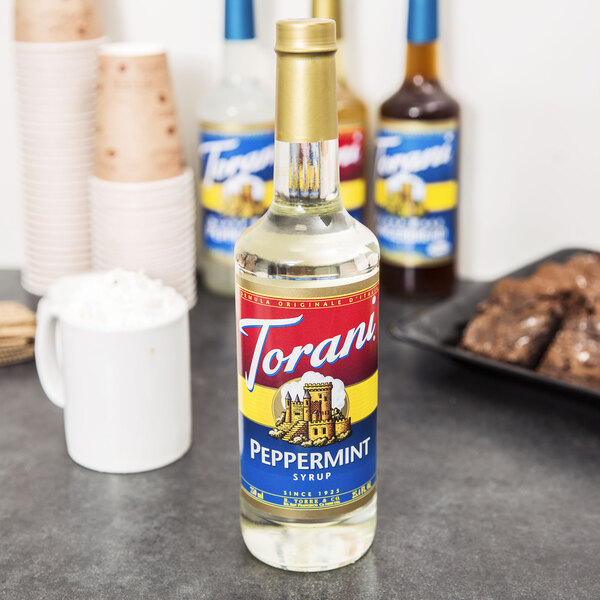 Torani Peppermint Syrup 750 mL Shop at staurantStore