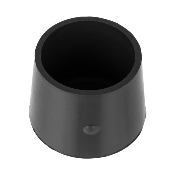 A black plastic fill cap with a hole.