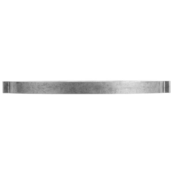 A silver metal Galaxy replacement grinding plate with a black border on a white background.