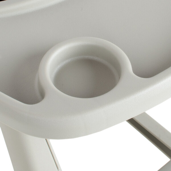 Lancaster Table & Seating ReadyToAssemble Gray Polypropylene