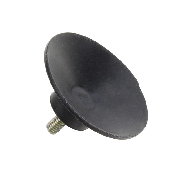 A close-up of a black round screw for a Galaxy SDM400 drink mixer.