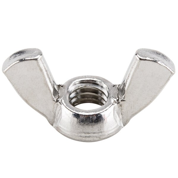 A stainless steel wingnut for a Nemco vegetable prep unit.