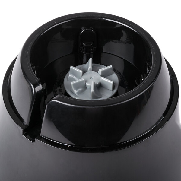 A black and grey Proctor Silex 2 speed blender with a grey lid.