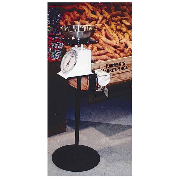 Free Standing Adjustable Produce Bag and Scale Holder 28"