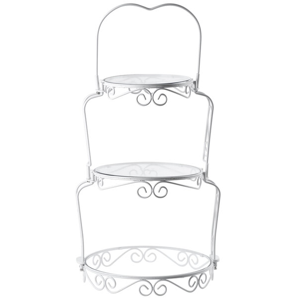 Free Shipping Wilton 307-841 3-Tier Graceful Cake and Cupcake Stand 3 Tier Gr.. 