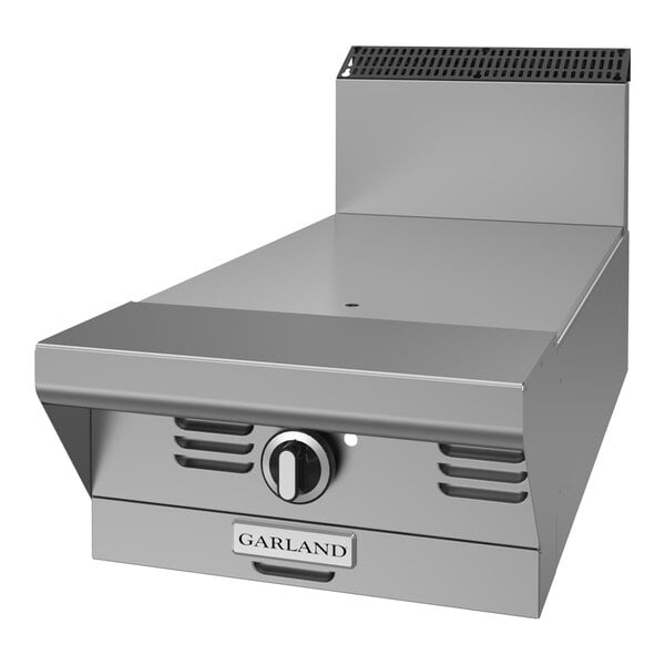Garland M7T Master Series Liquid Propane Modular Top 17" Griddle Attachment with Manual Controls - 33,000 BTU