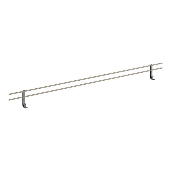 A long metal rod with two metal rods on each side.