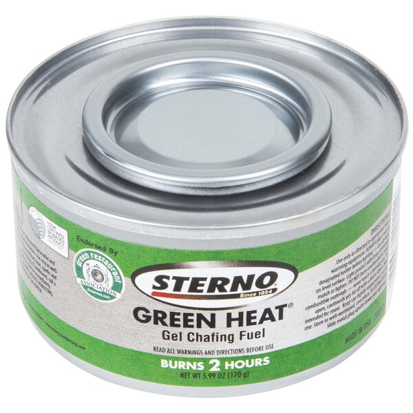 Sterno 20112 Green Heat Chafing Dish Fuel 3 Pack