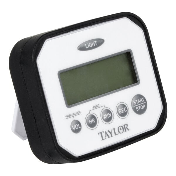Taylor 5863 Splash 'N' Drop Digital 25 Hour Kitchen Timer with Clock and Backlight