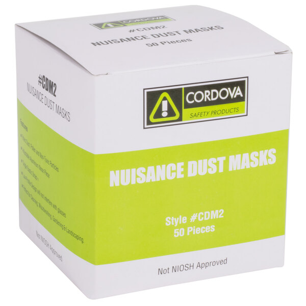 nuisance disposable dust mask box of 50 nuisance disposable dust mask box of 50