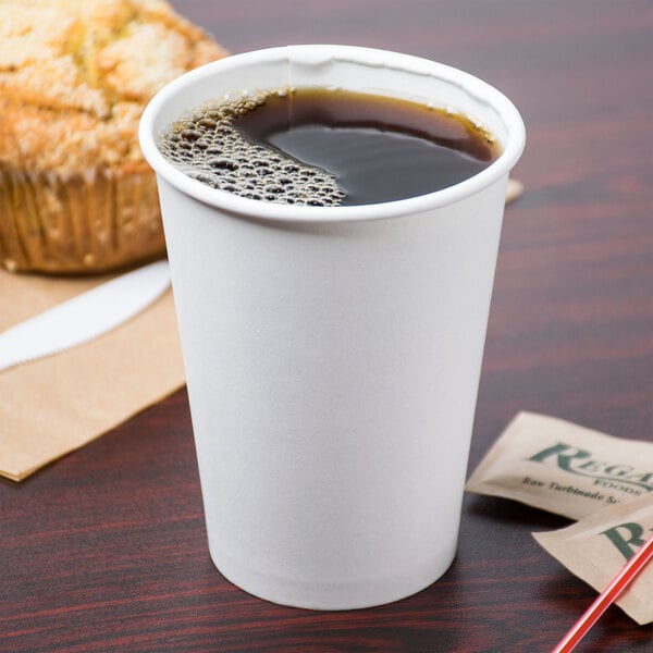 Details about   Wavy cup 12OZ disposable coffee cups 100 
