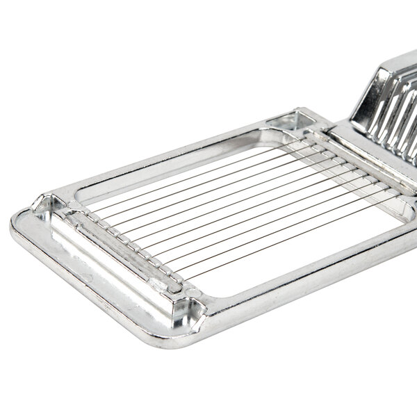 Aluminum Hinged Two-Way Egg Slicer with Stainless Steel Wires