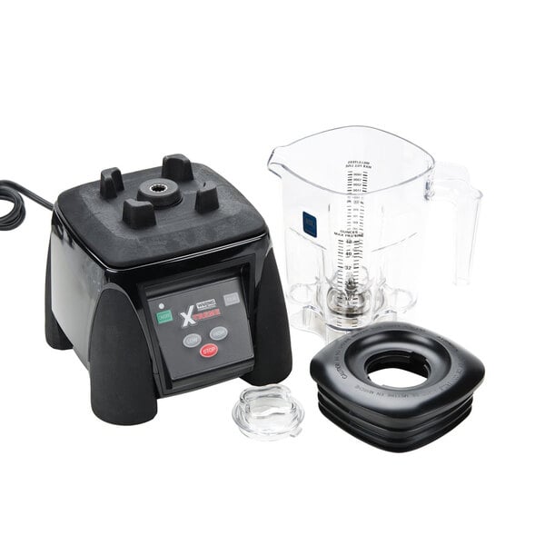 Waring MXE2000 Xtreme 3-1/2 HP Ellipse Blending System with 32 oz.  Copolyester Container and Enclosure