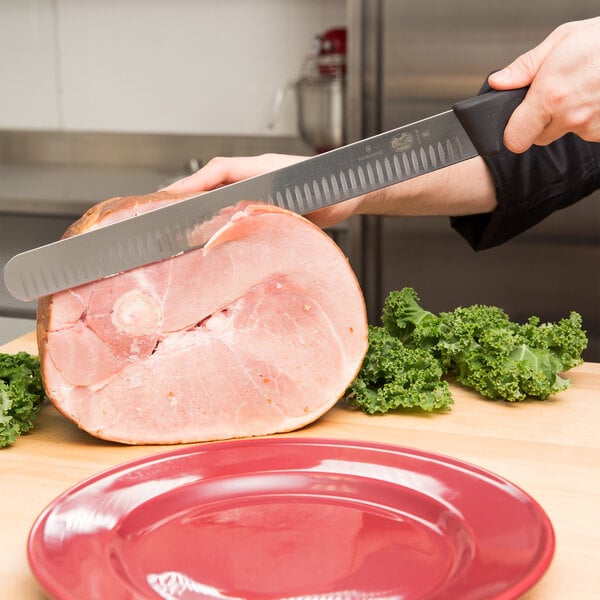 12 Slicer / Carving Granton Edge - Prime Rib Knife - Food Service Knives