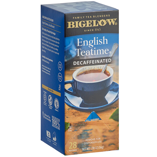 Bigelow Decaf English Teatime Black Tea Bag - 28 Teabag - 28 / Box