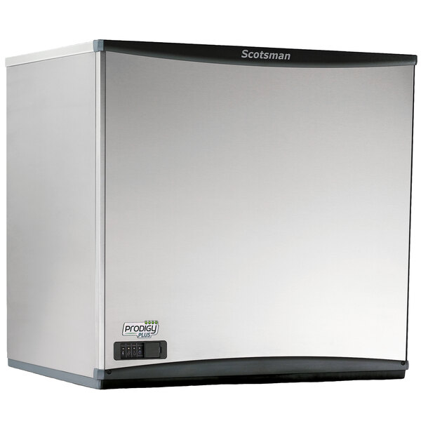 A Scotsman water cooled small cube ice machine.