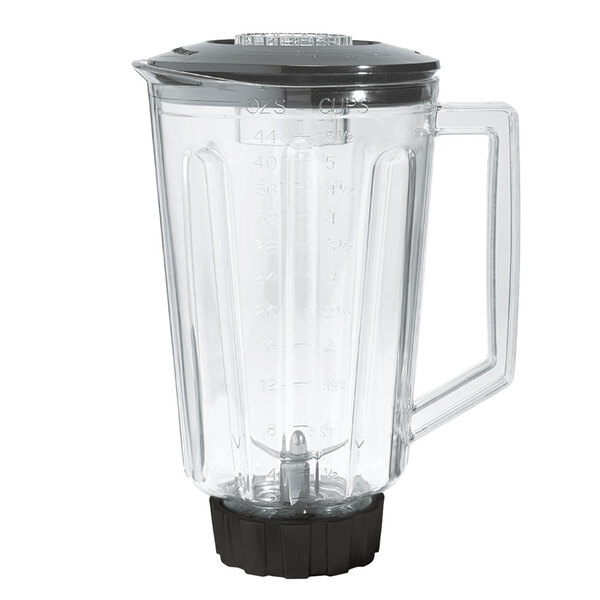 Hamilton Beach 6126 HBB908 CE 44 Oz Polycarbonate Container For Bar Blender International Use Hamilton Beach 6126 HBB908 CE 44 Oz Polycarbonate Container For Bar Blender International Use