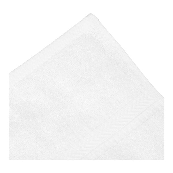 Oxford Gold Dobby 35" x 70" Cotton Blend Pool Towel 20 lb. - 24/Case