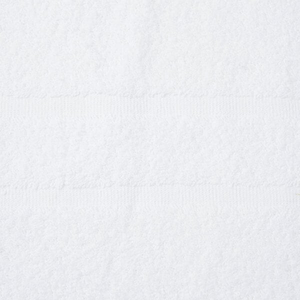 A white Oxford Gold bath mat with a textured dobby pattern.