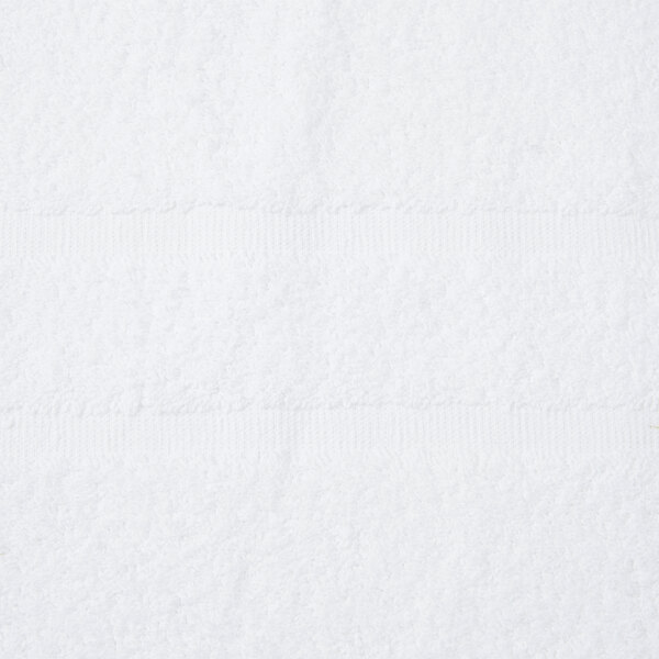 A white Oxford Gold bath mat with a textured dobby pattern.