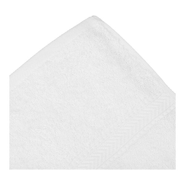 Oxford Gold Dobby 27" x 50" 86/14 Cotton / Poly Bath Towel 14 lb. - 48/Case