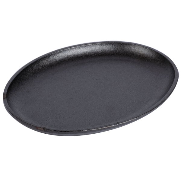 PRE-SEASONED CAST IRON FRYING PAN //SIZZLERFOR HEALTHY COOKING HOT SERVING DISH