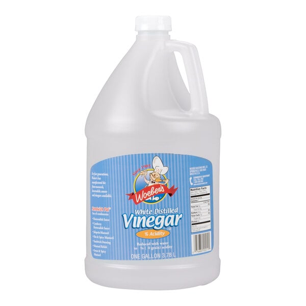 1 Gallon Distilled White Vinegar - 4/Case