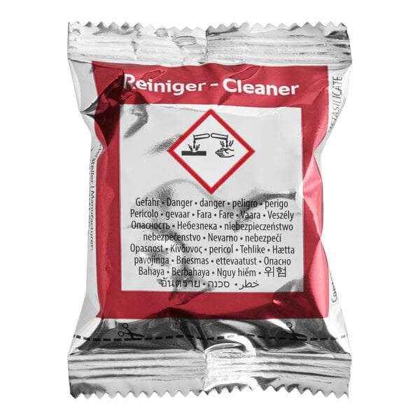 A single individually wrapped Rational Cleaner Tab for SelfCookingCenter Combi Ovens.