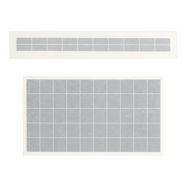 A set of rectangular insect trap glue boards in two different sizes.