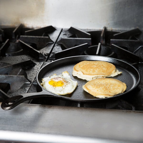 Pre Seasoned Cast Iron Griddle, Lodge Cast Iron Round Griddle 14 Inch