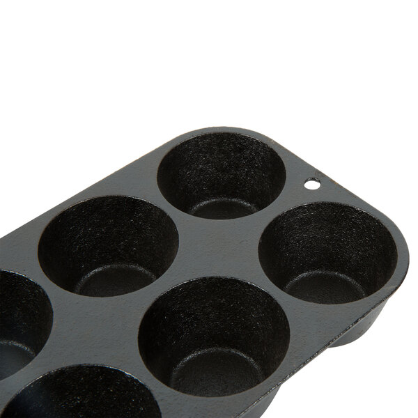 Cast Iron Muffin Pan Lodge L5P3 PreSeasoned Cast Iron Muffin Pan