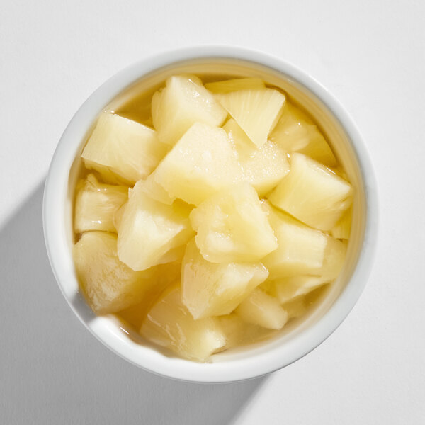 Hometown Provisions #10 Can Pineapple Chunks in Natural Juice - 6/Case