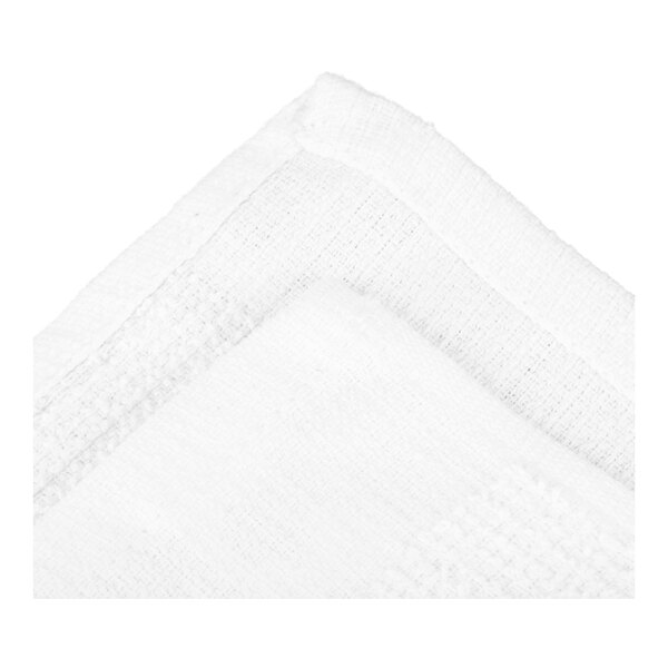 Chef Revival 16" x 19" 28 oz. Gold-Striped 100% Cotton Bar Towel - 12/Pack