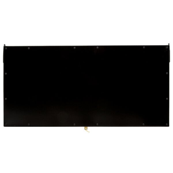 A black rectangular LED sign with a white border displaying "Ice Cream" in white letters.