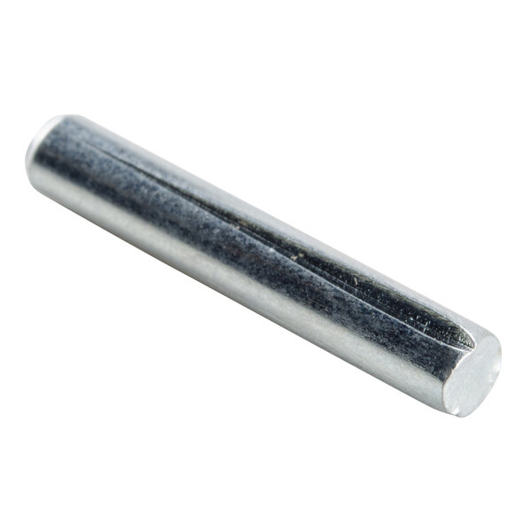 A Nemco 46283 roll pin, a metal rod with a small hole in it.