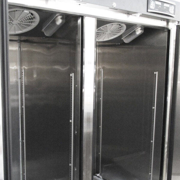 Turbo Air JRF45 J Series 50" Solid Door Dual Temperature Combination Refrigerator / Freezer